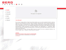 Tablet Screenshot of berg.ee